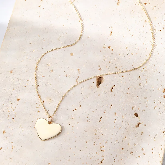 Forever Pendant Necklace 14K Hey Happiness Necklaces Forever Pendant Necklace 14K Hey Happiness Necklaces