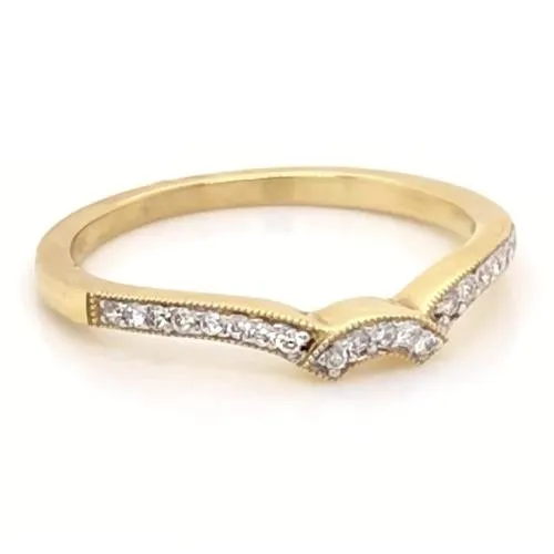 GB Natural Earth Mined Diamond Wedding Band 075 Carats Women Yellow Gold 14K Jewelry Rings GB Natural Earth Mined Diamond Wedding Band 075 Carats Women Yellow Gold 14K Jewelry Rings