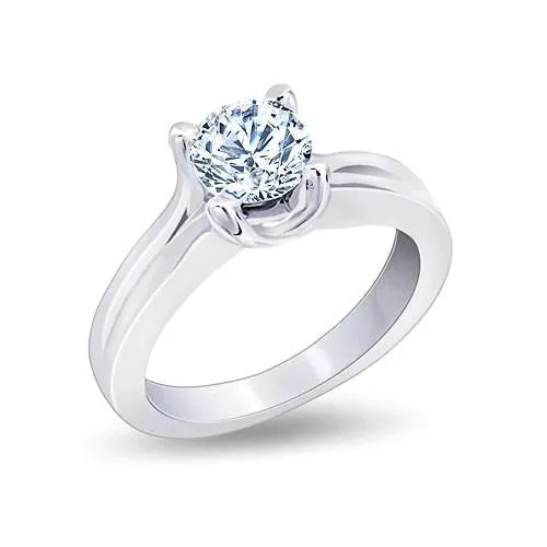 GB Rings Classic Solitaire 225 Carat Natural Earth Mined Diamond Ring