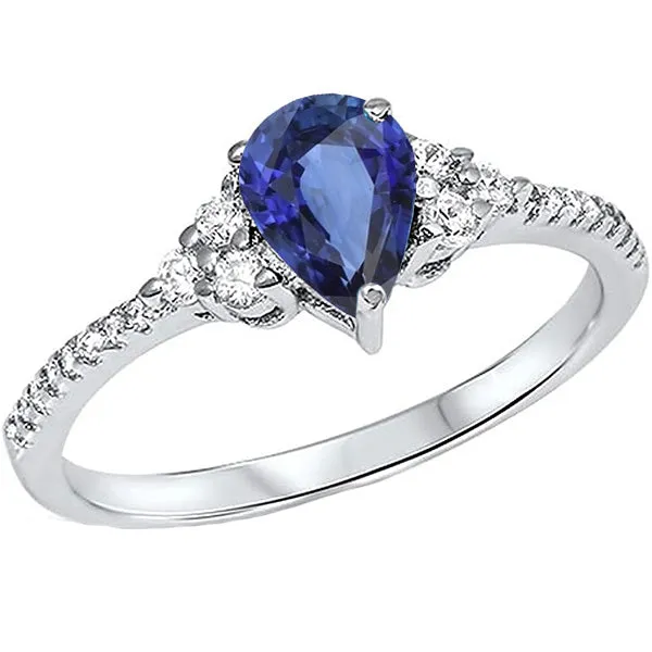 Gemstone Wedding Ring Blue Sapphire Pave Set Natural Earth Mined Diamonds 3 Carats HarryChadEntcom Rings Gemstone Wedding Ring Blue Sapphire Pave Set Natural Earth Mined Diamonds 3 Carats HarryChadEntcom Rings