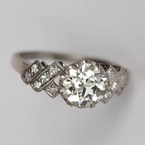 Gold Round Old Mine Cut Genuine Natural Earth Mined Diamond Ring Split Shank 225 Carats HarryChadEntcom Rings Gold Round Old Mine Cut Genuine Natural Earth Mined Diamond Ring Split Shank 225 Carats HarryChadEntcom Rings