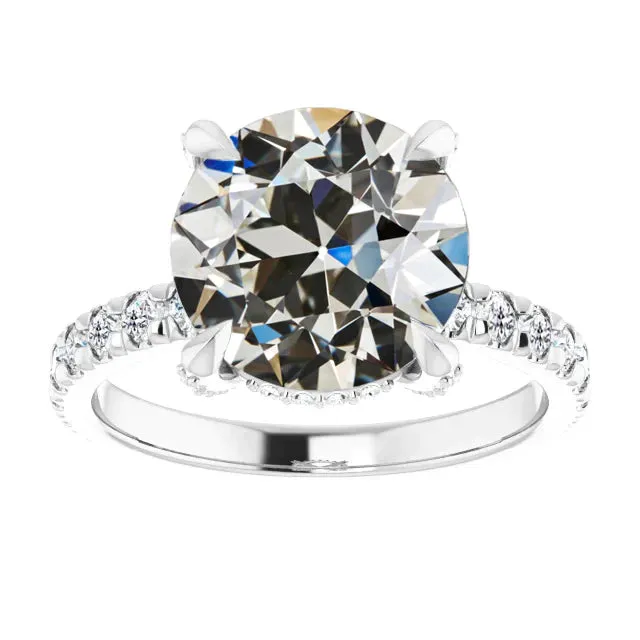 HarryChadEntcom 10 Carat Old Cut Big Lab Grown Diamond Ring Rings