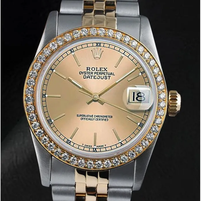 HarryChadEntcom Watches Womens Rolex Datejust Champagne Stick Dial 31mm Watch HarryChadEntcom Watches Womens Rolex Datejust Champagne Stick Dial 31mm Watch