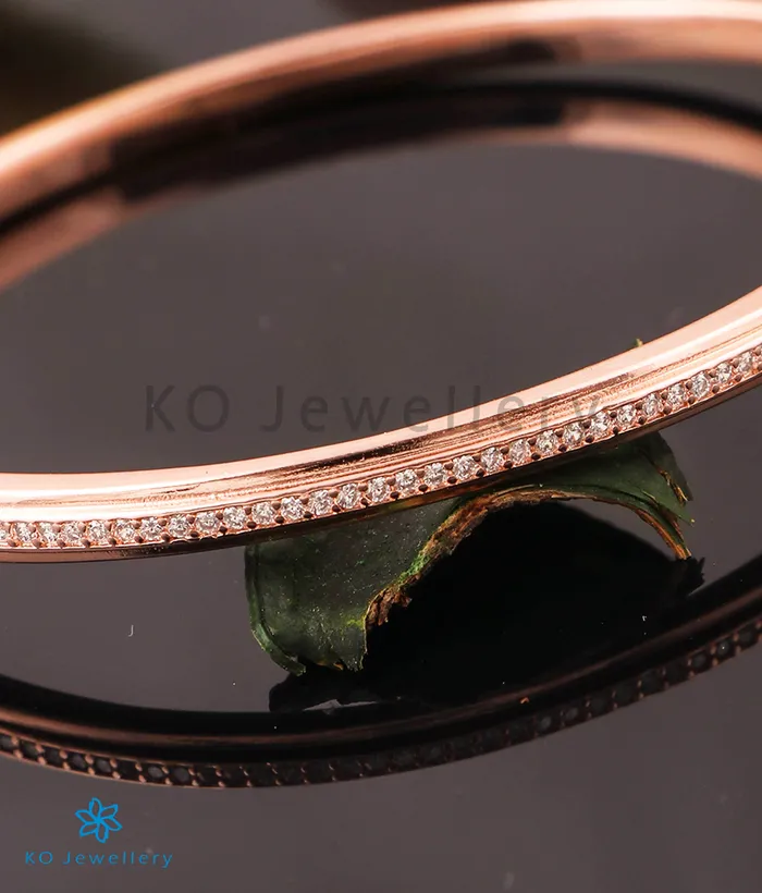 Imported Bracelets The Melrose Silver Rosegold Bracelet