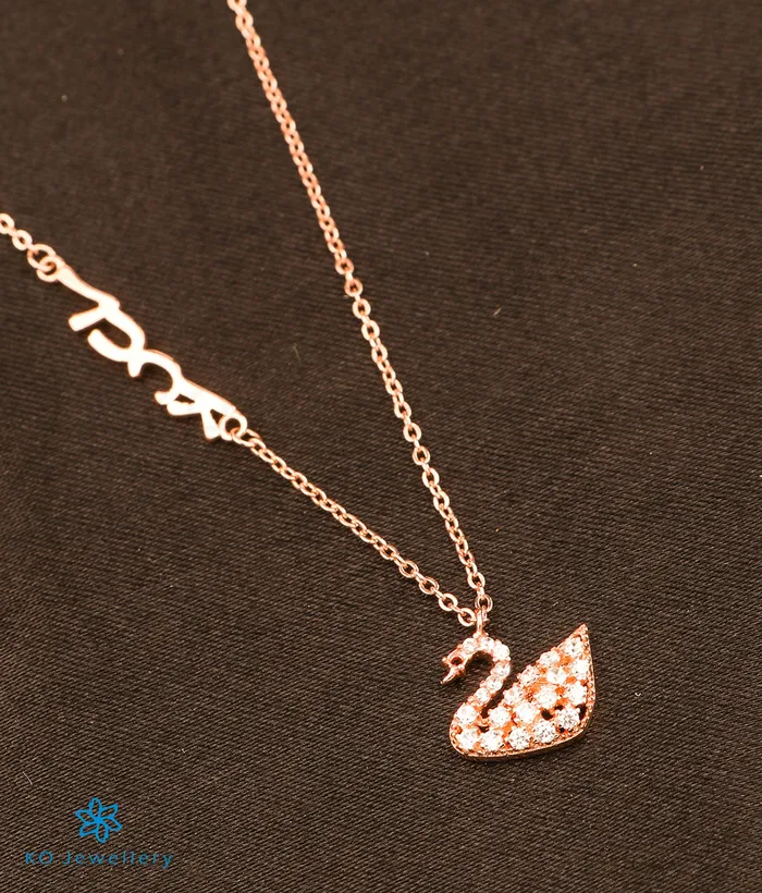 Imported Necklaces The Luck Silver Rosegold Necklace