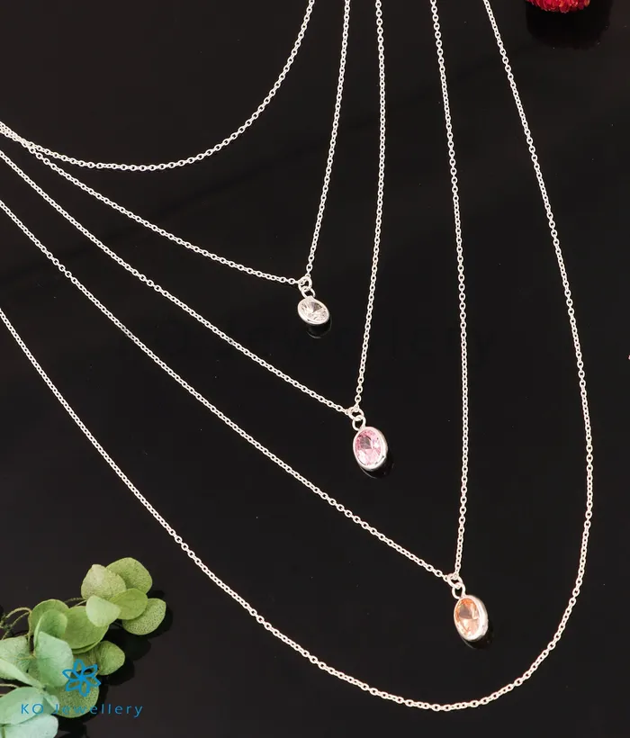 Imported Necklaces The Stunning Silver 5 Layered Necklace