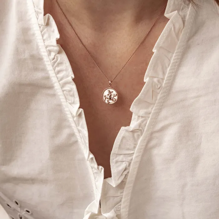Necklaces Hey Happiness Capricorn Zodiac Pendant Necklace Necklaces Hey Happiness Capricorn Zodiac Pendant Necklace