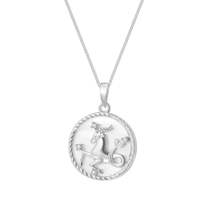 Necklaces Hey Happiness Capricorn Zodiac Pendant Necklace Necklaces Hey Happiness Capricorn Zodiac Pendant Necklace