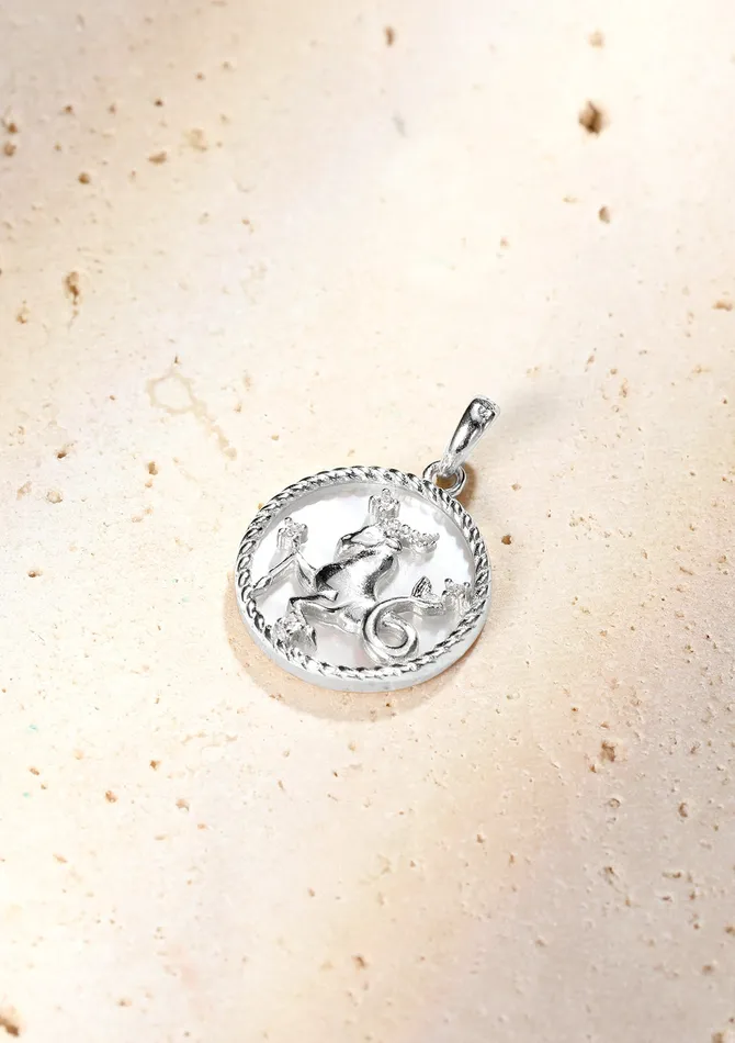 Necklaces Hey Happiness Capricorn Zodiac Pendant Necklace Necklaces Hey Happiness Capricorn Zodiac Pendant Necklace