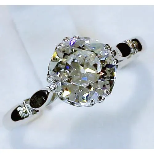 Old Miner Solitaire Genuine Natural Earth Mined Diamond Ring Engagement 250 Carats Jewelry 14K GB Rings Old Miner Solitaire Genuine Natural Earth Mined Diamond Ring Engagement 250 Carats Jewelry 14K GB Rings
