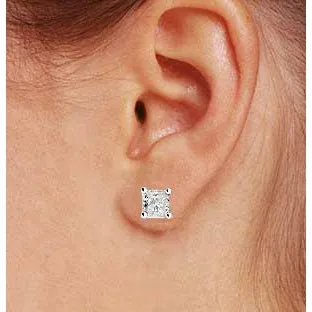 Radiant Cut 4 Ct Natural Earth Mined Diamonds Women Studs Earrings White Gold 14K GB Earrings Radiant Cut 4 Ct Natural Earth Mined Diamonds Women Studs Earrings White Gold 14K GB Earrings