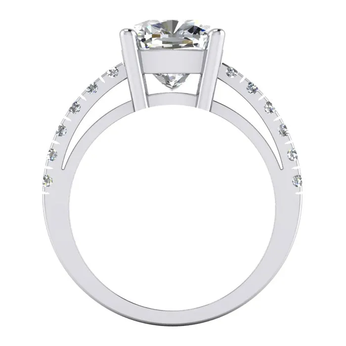 Rings Big Lab Grown Diamond Ring Cushion With Side Stones HarryChadEntcom Rings Big Lab Grown Diamond Ring Cushion With Side Stones HarryChadEntcom