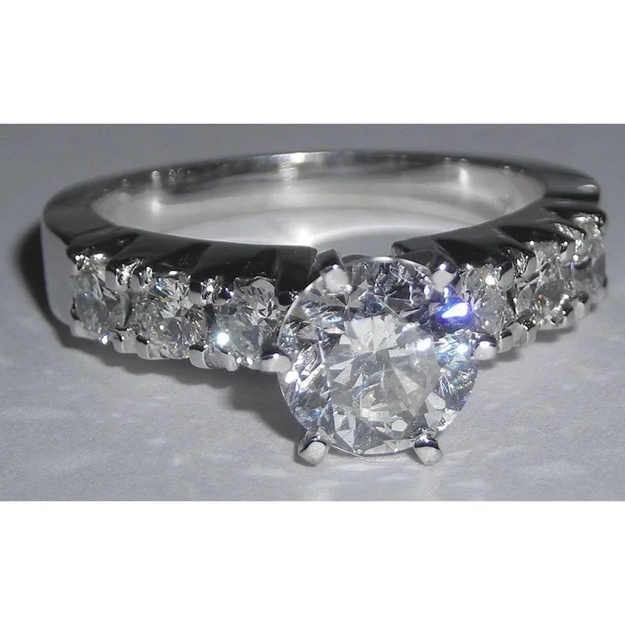 Rings GB New Engagement Ring 161 Ct Natural Earth Mined Diamond White Gold 14K Rings GB New Engagement Ring 161 Ct Natural Earth Mined Diamond White Gold 14K