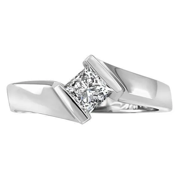 Rings GB Princess Cut 150 Ct Solitaire Natural Earth Mined Diamond Engagement Ring Rings GB Princess Cut 150 Ct Solitaire Natural Earth Mined Diamond Engagement Ring