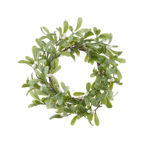 Rings Raz Imports Raz Imports Natural Noel 16 Mistletoe Mini WreathCandle Ring Rings Raz Imports Raz Imports Natural Noel 16 Mistletoe Mini WreathCandle Ring