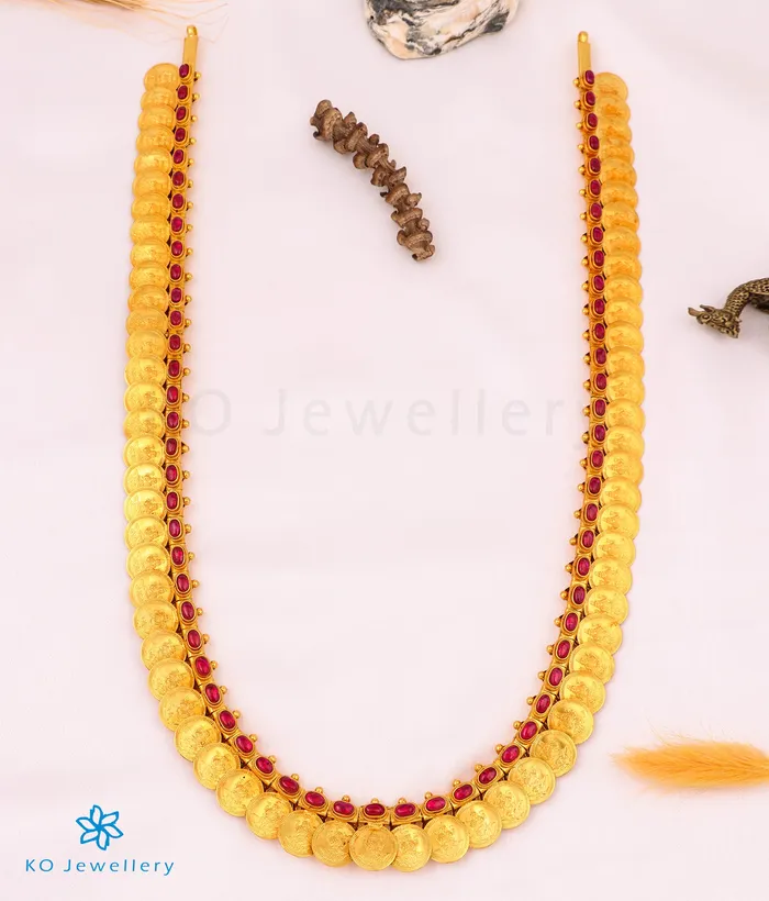 Silversmith Necklaces The Dharaa Antique Silver Kasumala Coin NecklaceWaistbelt