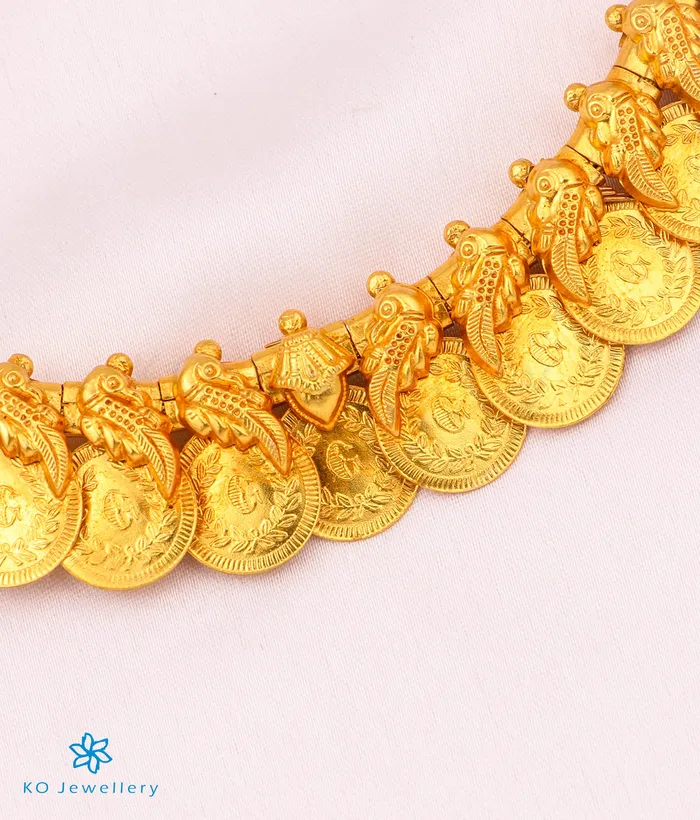 Silversmith Necklaces The Dharaa Antique Silver Kasumala Coin NecklaceWaistbelt