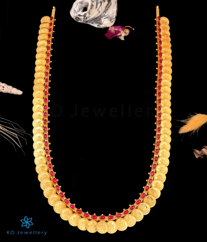 Silversmith Necklaces The Dharaa Antique Silver Kasumala Coin NecklaceWaistbelt