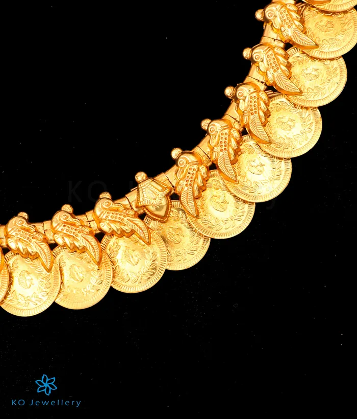 Silversmith Necklaces The Dharaa Antique Silver Kasumala Coin NecklaceWaistbelt