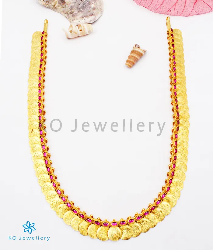 Silversmith Necklaces The Dharaa Antique Silver Kasumala Coin NecklaceWaistbelt