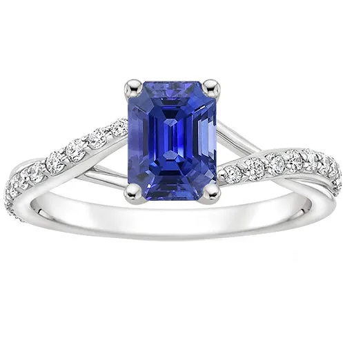 Solitaire Accents Ring Split Shank Blue Sapphire Natural Earth Mined Diamond 4 Carats HarryChadEntcom Rings Solitaire Accents Ring Split Shank Blue Sapphire Natural Earth Mined Diamond 4 Carats HarryChadEntcom Rings