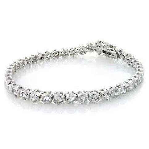 White Gold Fine Jewelry 12 Ct Round Cut Natural Earth Mined Diamond Tennis Bracelet GB Bracelets White Gold Fine Jewelry 12 Ct Round Cut Natural Earth Mined Diamond Tennis Bracelet GB Bracelets