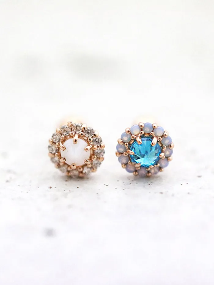 14K Gold Candy Cartilage Earring 18G16G MinimalBijoux Earrings