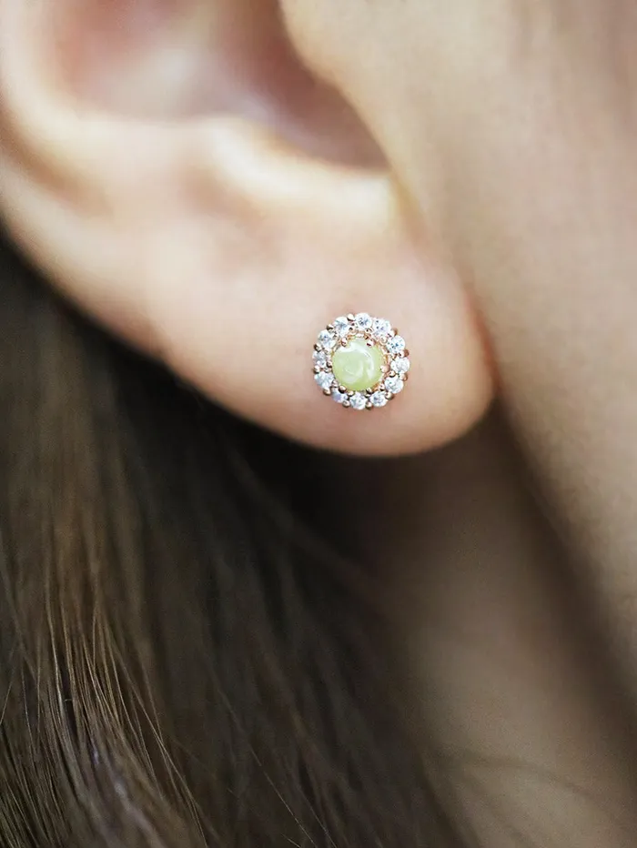 14K Gold Candy Cartilage Earring 18G16G MinimalBijoux Earrings