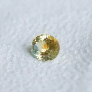 245ct Multicolor Sunrise Oval Montana Sapphire Six Prong Split Shank Ring in 14k Yellow Gold Anueva Jewelry Rings