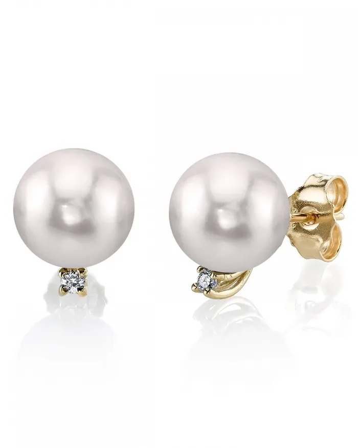 Akoya Pearl Diamond Sasha Earrings SPT Earrings
