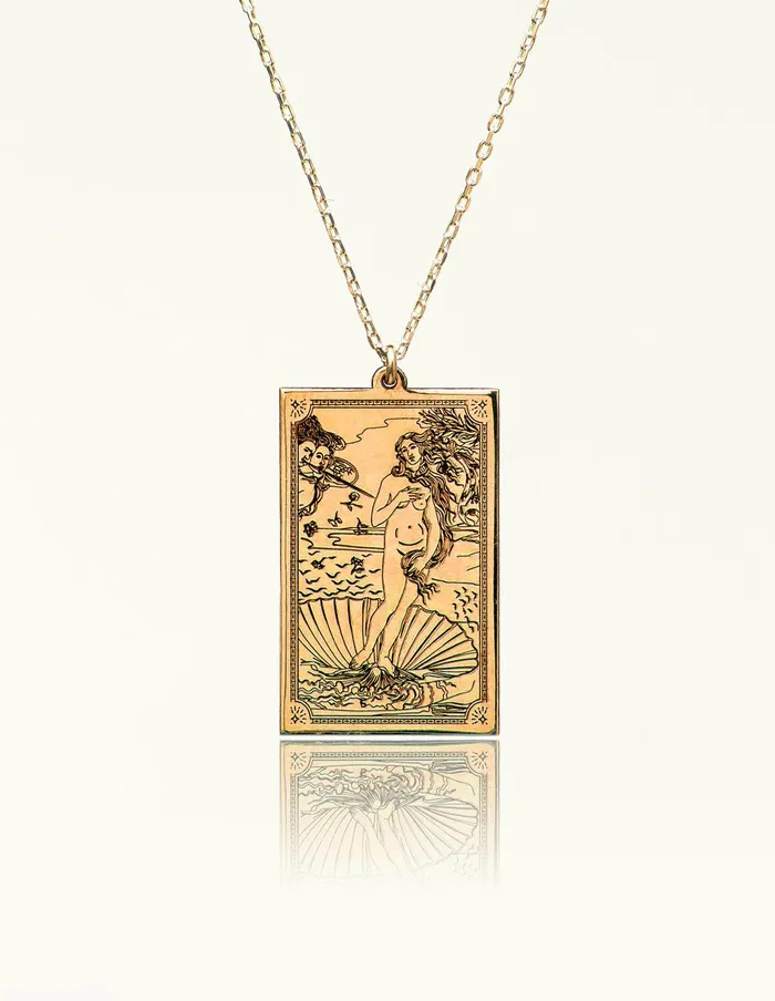 artuckycom Necklaces Venus Silver Necklace