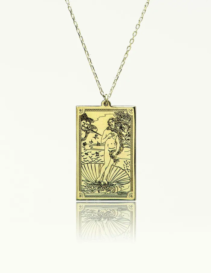 artuckycom Necklaces Venus Silver Necklace