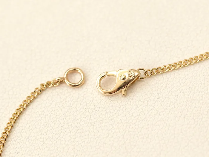 Bracelets 14K 18K Gold Stick Chain Anklet Bracelet MinimalBijoux