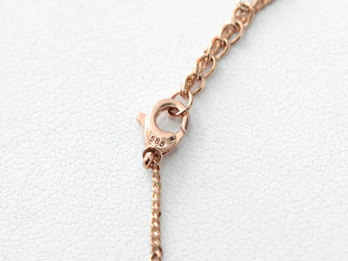 Bracelets 14K 18K Gold Stick Chain Anklet Bracelet MinimalBijoux
