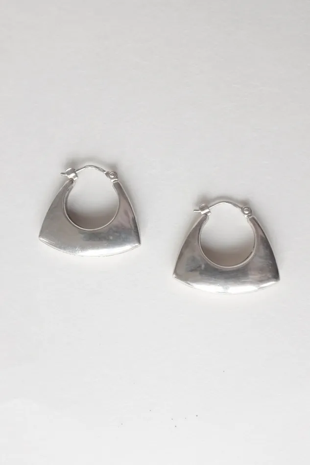 collectionno2 Earrings VINTAGE MIDI BOLD SILVER 925 EARRINGS
