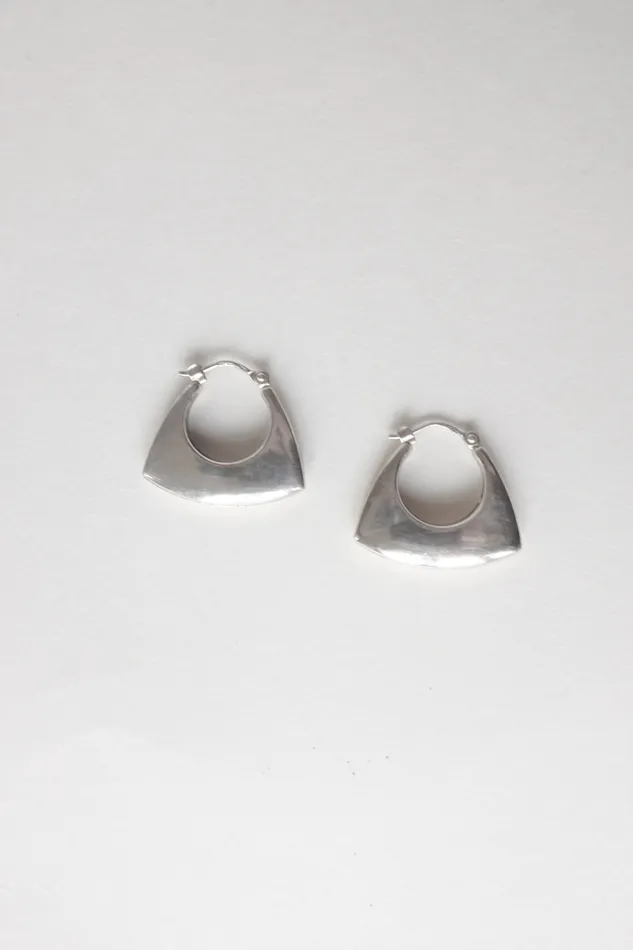 collectionno2 Earrings VINTAGE MIDI BOLD SILVER 925 EARRINGS