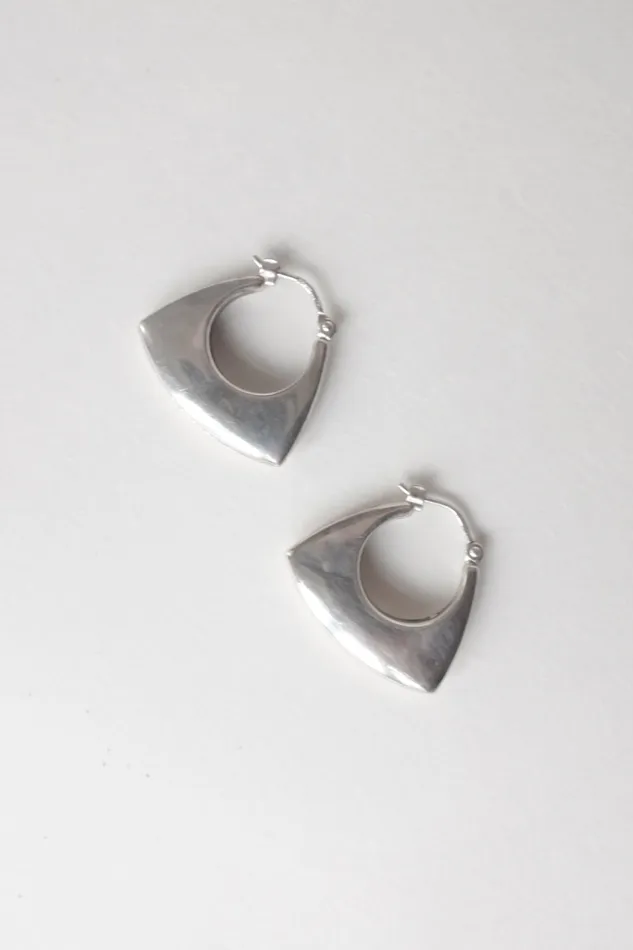 collectionno2 Earrings VINTAGE MIDI BOLD SILVER 925 EARRINGS