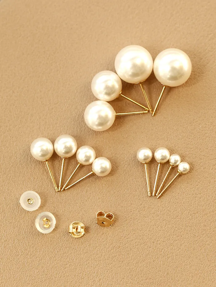 Earrings MinimalBijoux 14K Gold Swarovski pearl earring