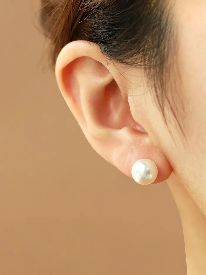 Earrings MinimalBijoux 14K Gold Swarovski pearl earring