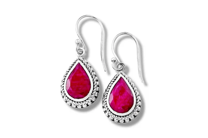 Earrings Samuel B Sempu Earrings Ruby