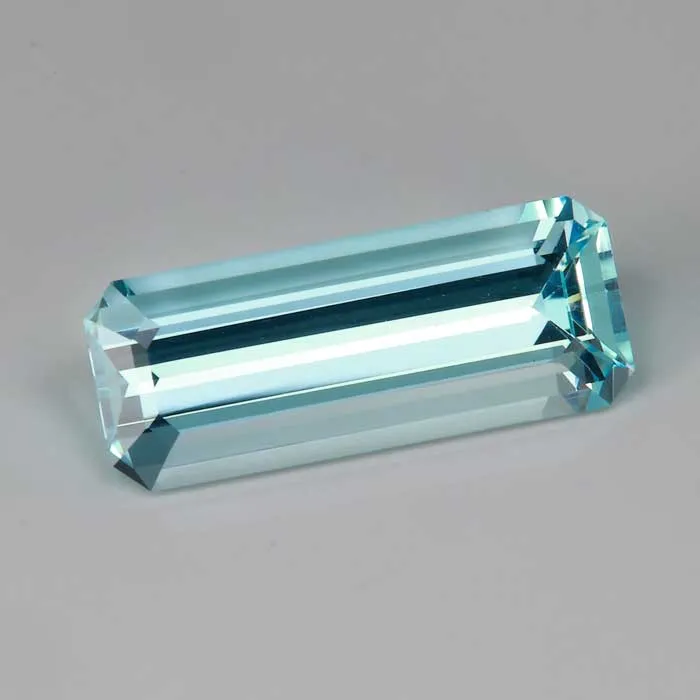 Emerald Cut Aquamarine 849 Carats vendorunknown Earrings