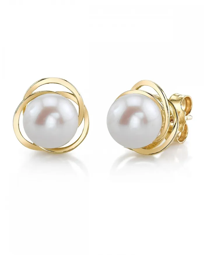 Freshwater Pearl Khilana Earrings SPT Earrings