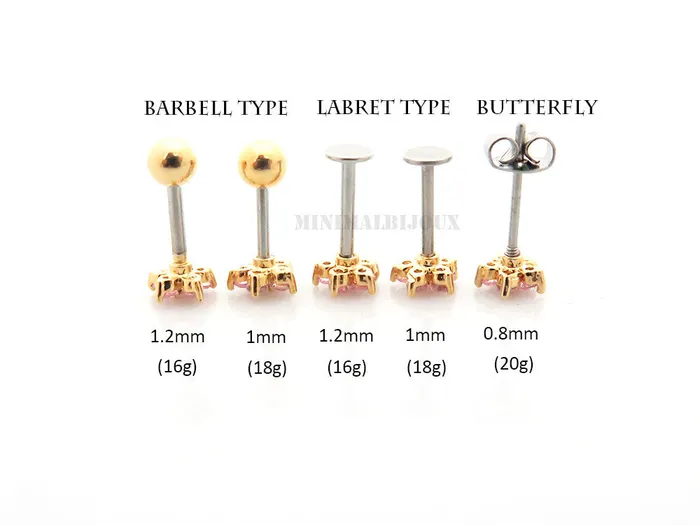 MinimalBijoux Pyramid Cartilage earring Earrings