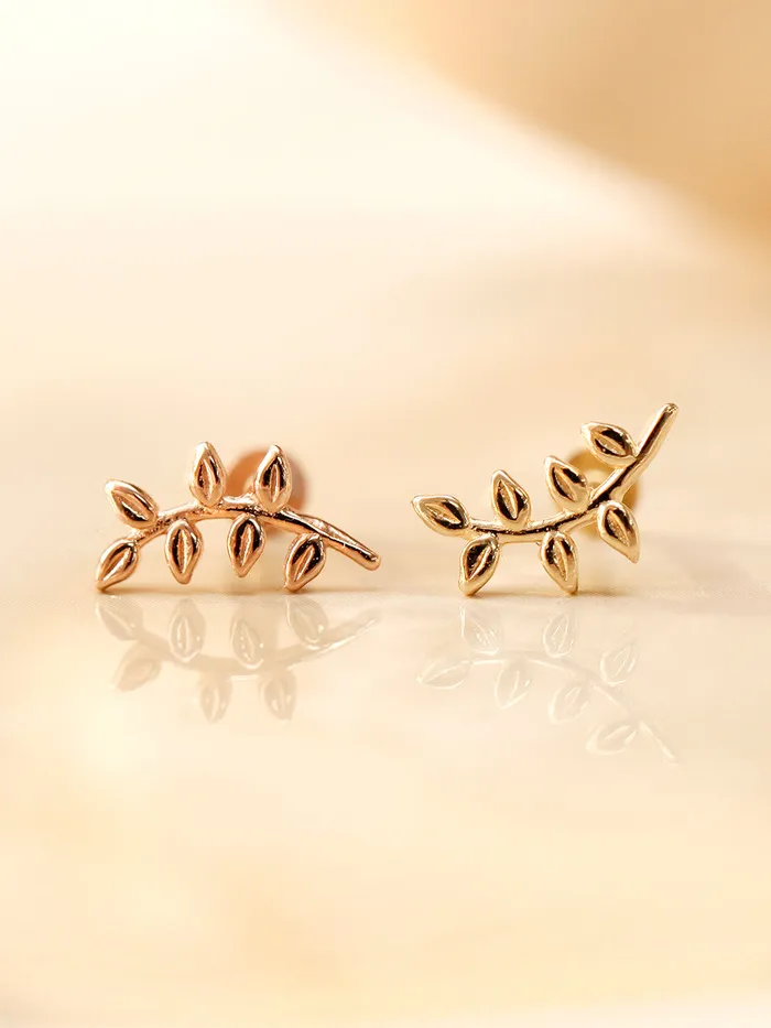 MinimalBijoux Rings 14K Gold Simple Leaf Internally Threaded Labret Piercing 18G16G MinimalBijoux Rings 14K Gold Simple Leaf Internally Threaded Labret Piercing 18G16G