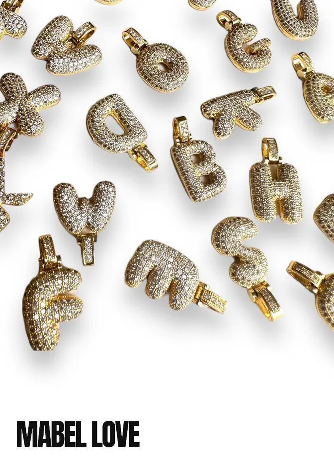 Necklaces ME PLUS YOU LETTER NECKLACE Mabel Love Boutique