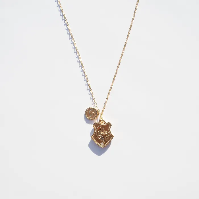 Necklaces Moon Wellness Diamond Motif Necklace