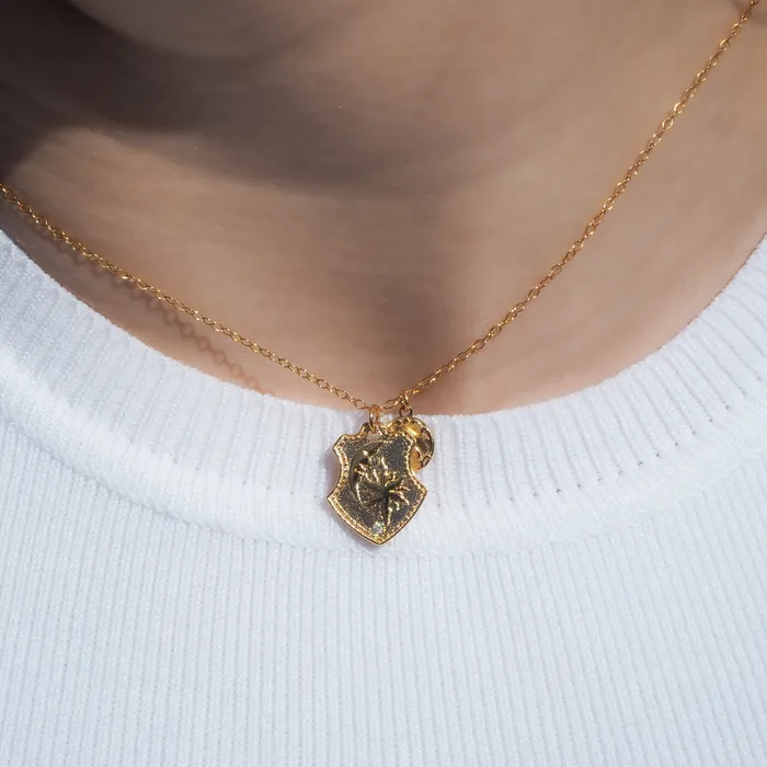 Necklaces Moon Wellness Diamond Motif Necklace