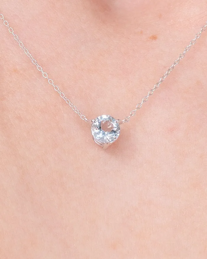 Necklaces Princess Bride Diamonds Aquamarine Necklace