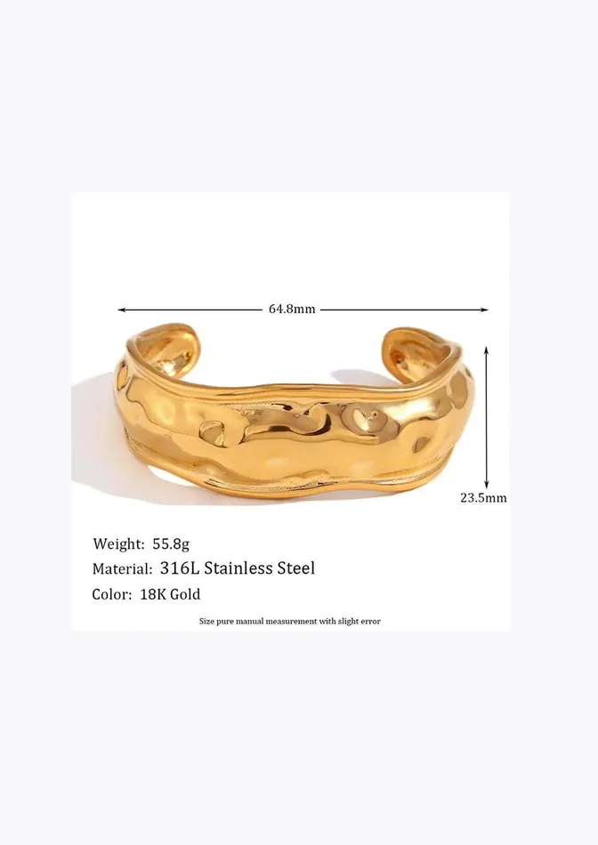 Open Wave Bracelet Mabel Love Co Bracelets