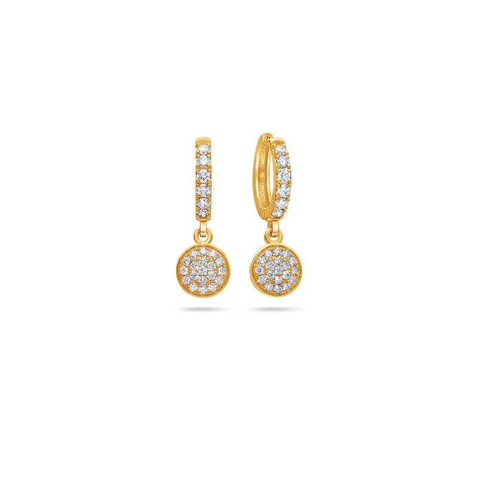 Pico Hanging Cluster Hoop Earrings IF Co Earrings